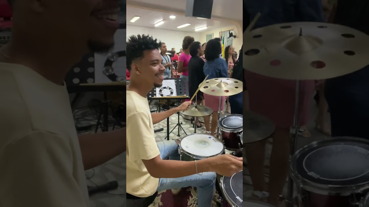 Culto de domingo é assim 🤯🔥 (Completo) Medley - Gabriel Teixeira (DrumCam)