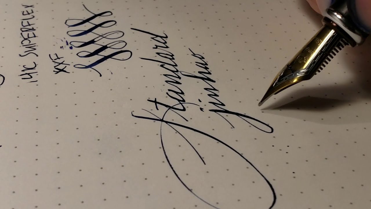 Cheap custom steel flex nibs (currently selling), 0.8 cursive italic, XXF.