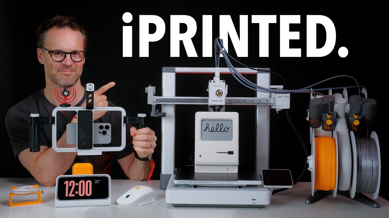 I Tried 3D Printing Apple Accessories: These Were Good!