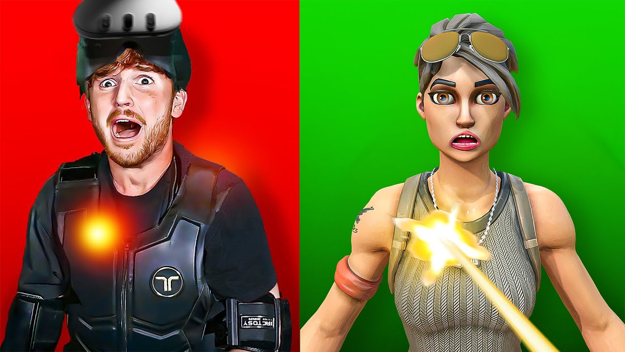 Fortnite, но я чувствую боль в реальной жизни.. (тактильный костюм)