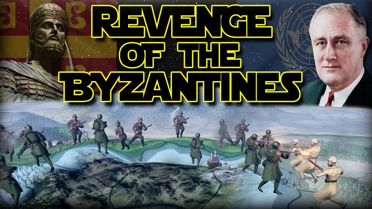 HOI4: REVENGE OF THE BYZANTINES! THE GREEK MASTER PLAN! - Hearts of Iron 4 100% Series