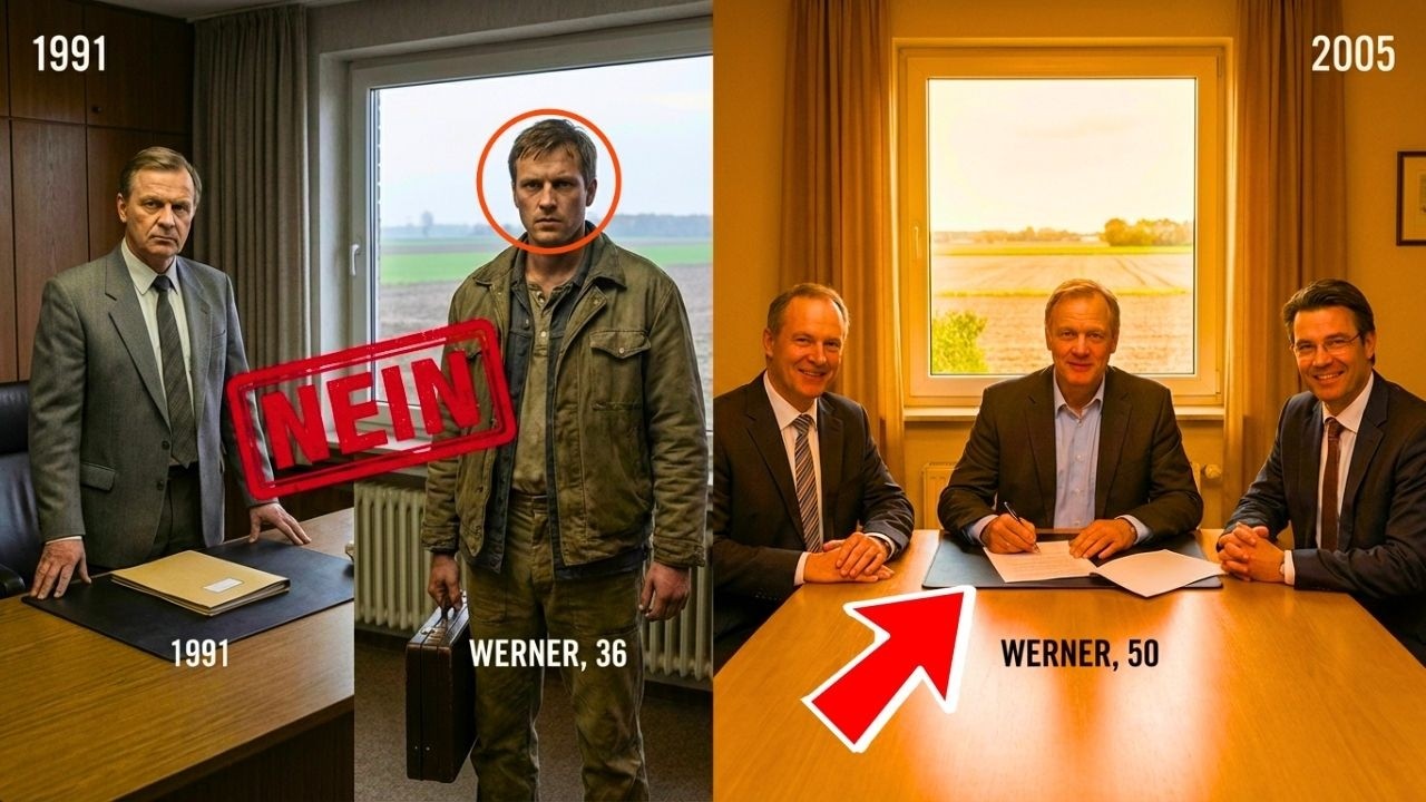 Die Bank sagte NEIN - 15 Jahre spaeter wurde Werner ihr Miteigentuemer