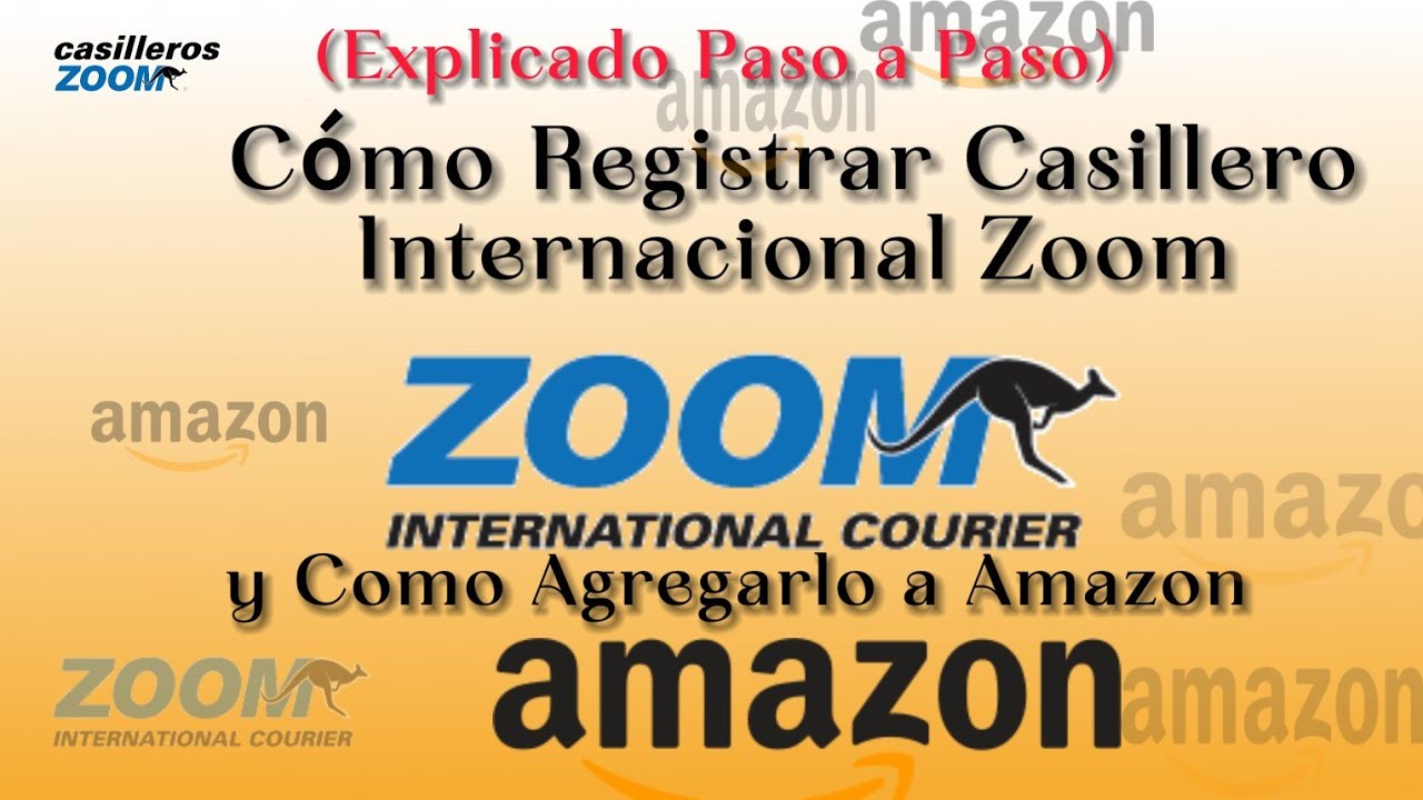Como Crear Casillero Internacional en Zoom y Agregarlo a Amazon, (Explicado Paso a Paso)