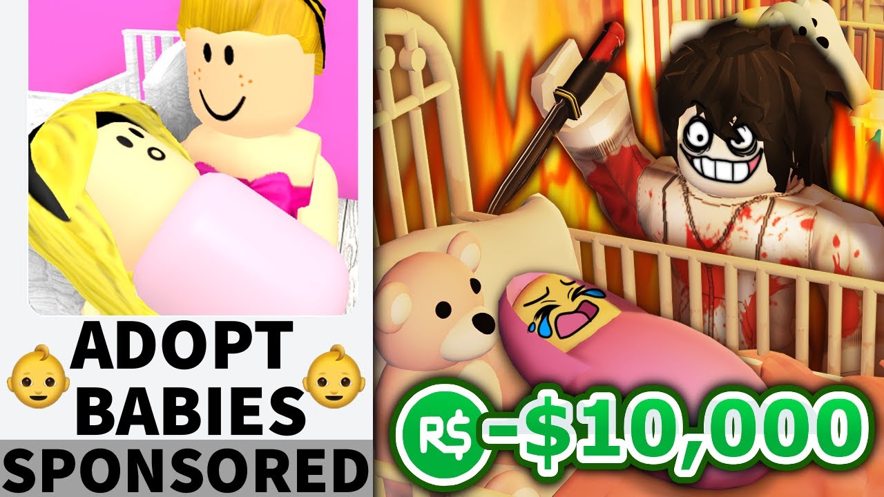 I made a MESSED UP Roblox adoption center... and got noobs to join
