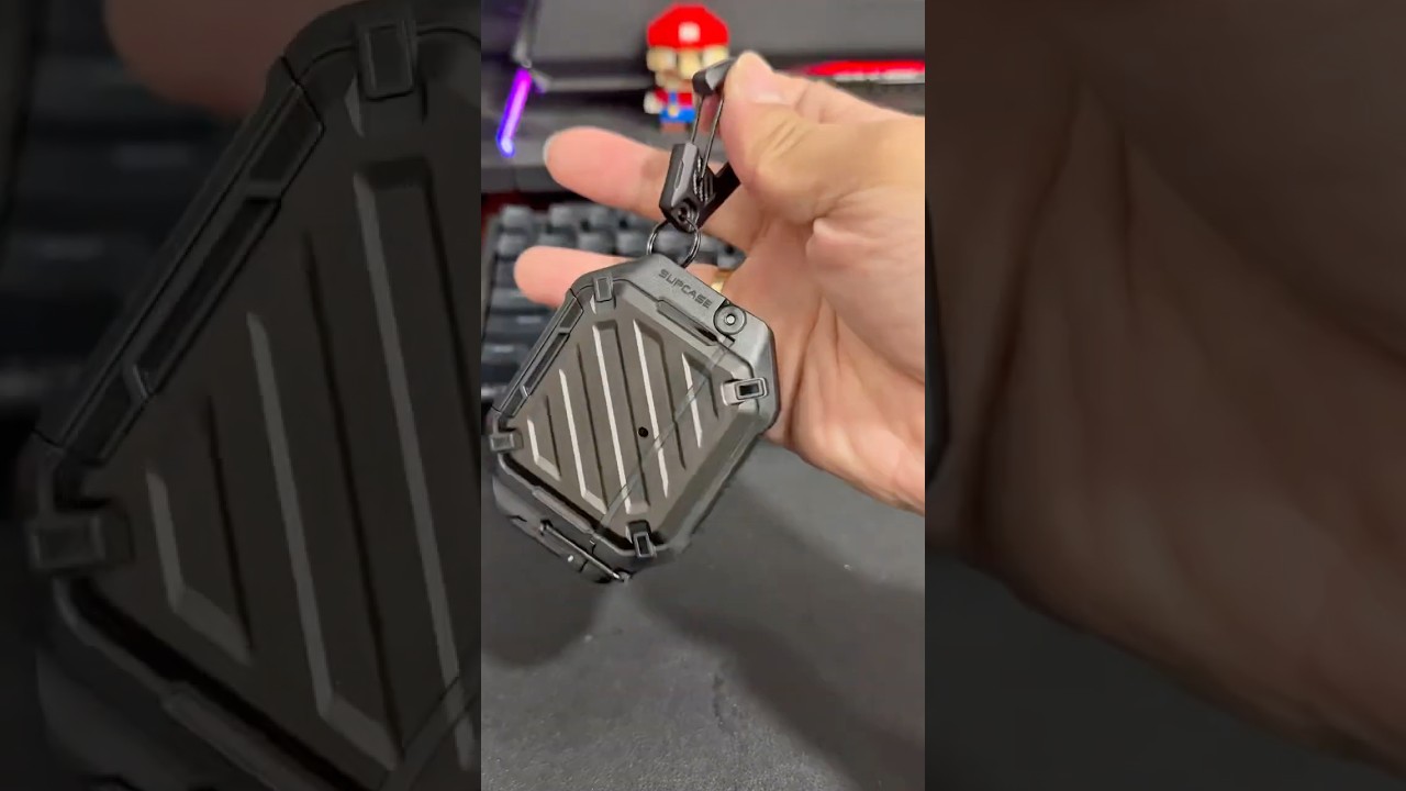 Supcase UB Pro | Airpods 4 Rugged Waterproof Case with Carabiner 🔥