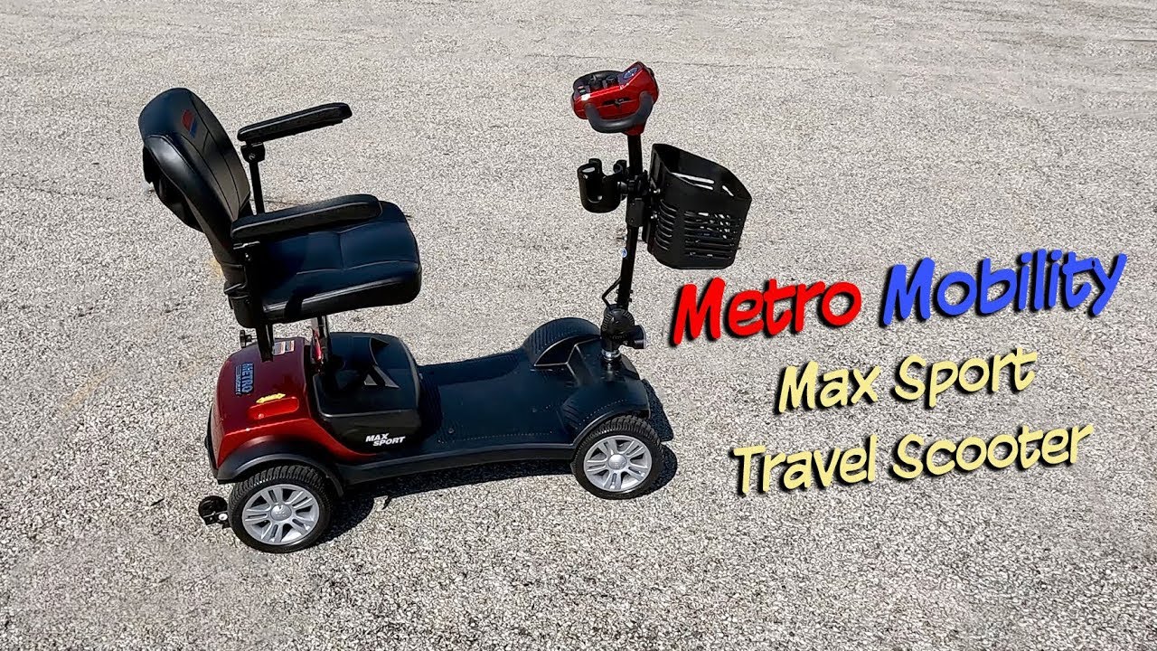 Detailed Mobility Scooter Instruction and Review Video for METRO MAX PLUS