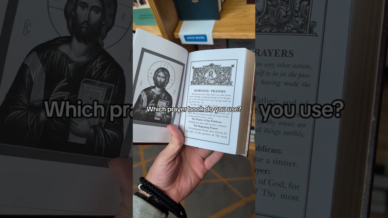 Which prayer book do you use? #orthodox #catholic #christiantiktok #jesus #jesuslovesyou