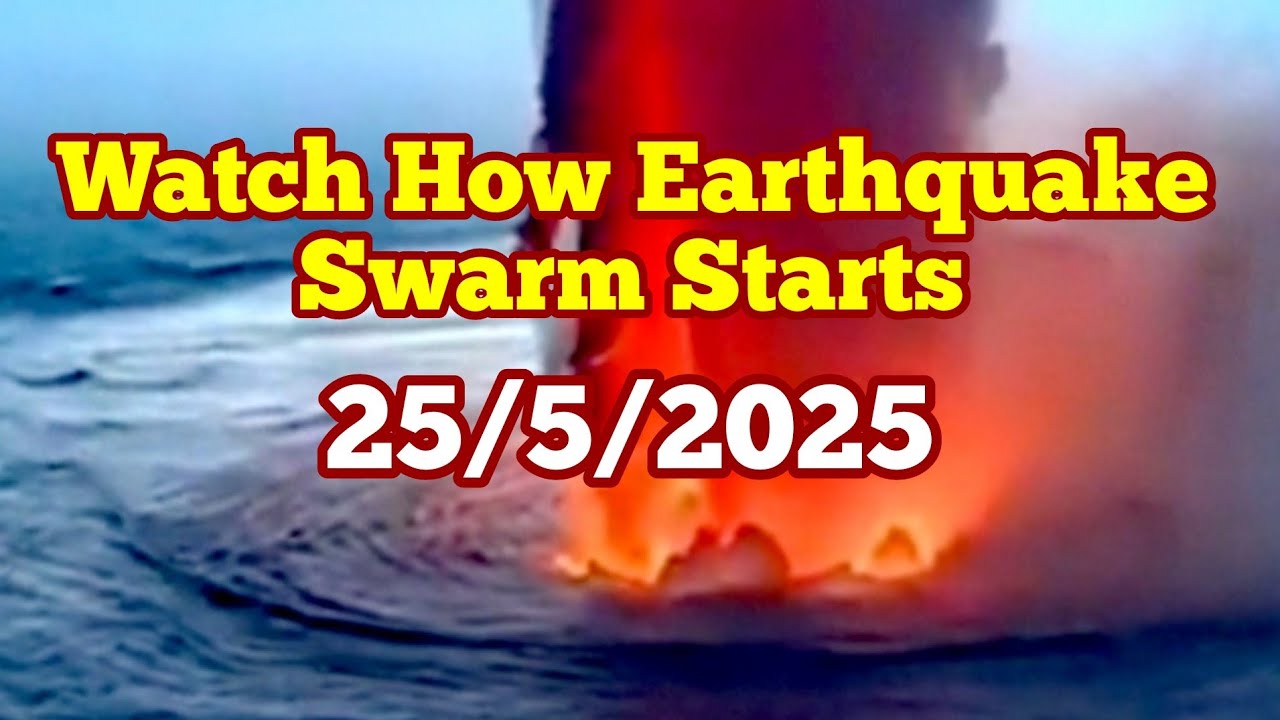 Watch How Earthquake Swarm Starts In Oceanic Ridge Near Iceland, Plate Tectonics, Volcano, Iceland