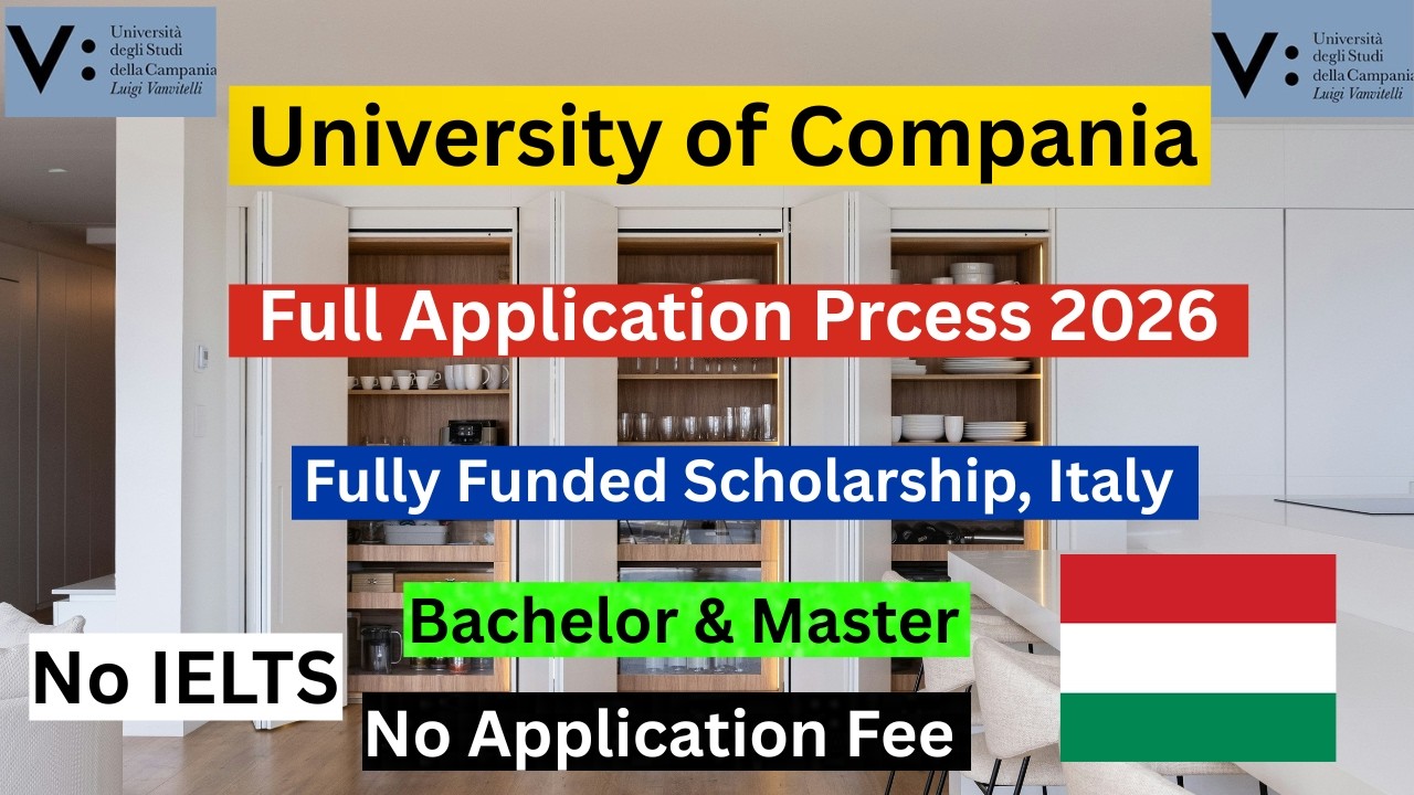 University of Compania Application Process 2026 | No Apply Fee | No IELTS | BS, MS | Italy Admission
