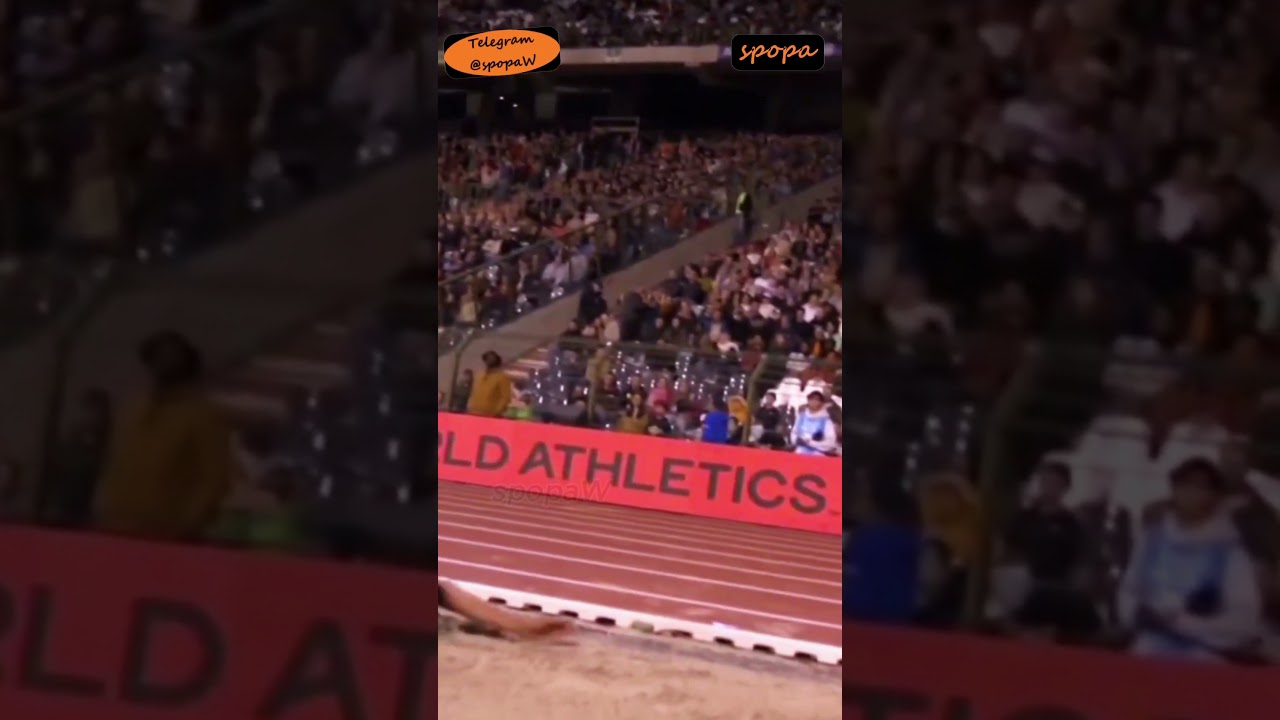 US: Quanesha BURKS 🇺🇸❤️❤️ Long Jump &mdash; 6.56 #spopaW #shorts #athletics #viral