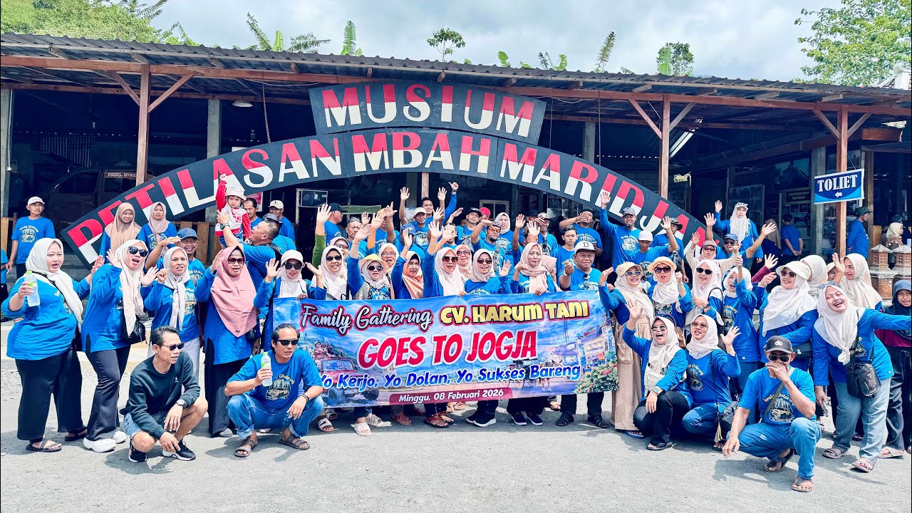 FAMILY GATHERING CV. HARUM TANI SRAGEN GOES TO JOGJA || SATU EMPAT 14 TOUR SRAGEN