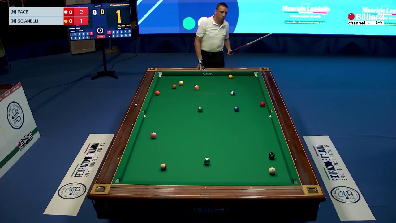 Scianelli Alessandro VS Pace Giuseppe - Campionati Italiani 2024/2025 Pool 8-15