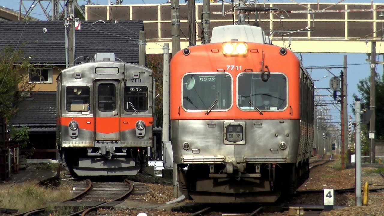 【4K】【電鈴踏切】北陸鉄道石川線7000系・7700系 到着・発車シーン集+7000系乗車動画 西泉～新西金沢間、新西金沢駅、馬替駅、鶴来駅にて 2020.11