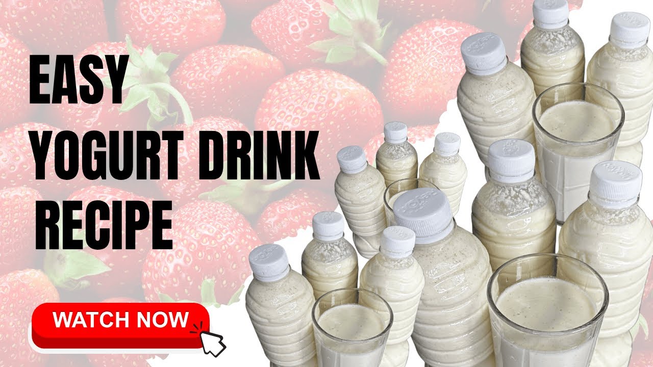 HOW TO MAKE YOGURT DRINK AT HOME: YOGURT DRINK RECIPE