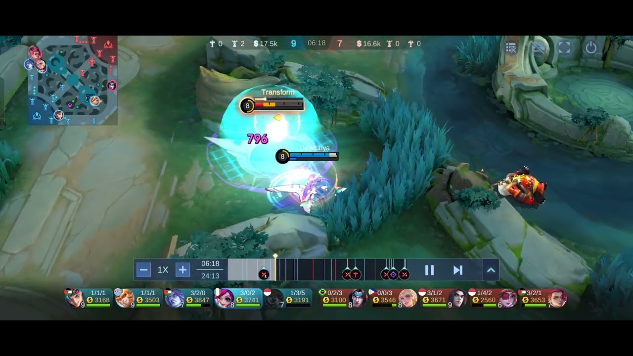 Banyakin eliminasi pakai Hero NANA part 1