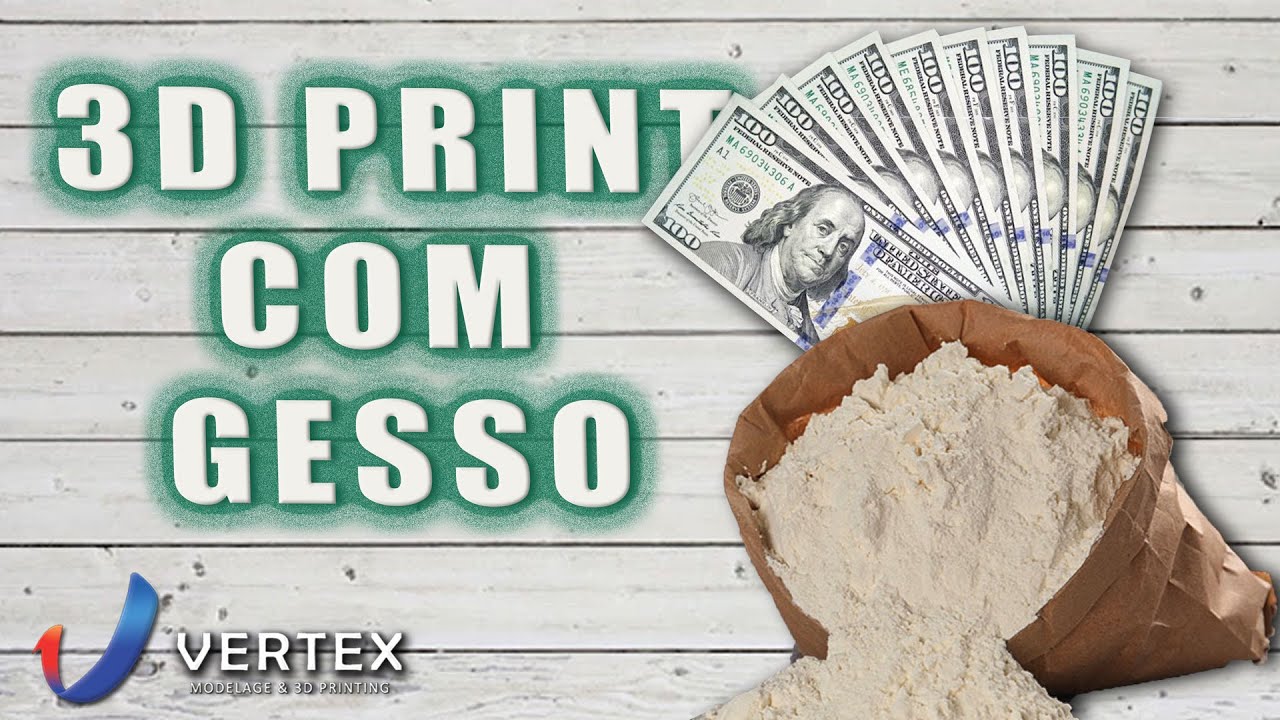 VALORIZE SUA IMPRESSÃO 3D COM GESSO