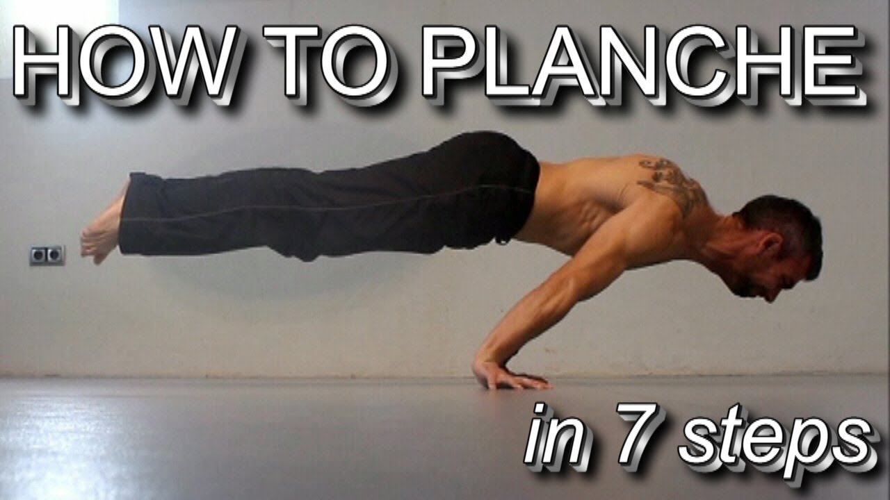 How to Planche in 7 Steps | Detailed Tutorial from Beginner Level to Mastery