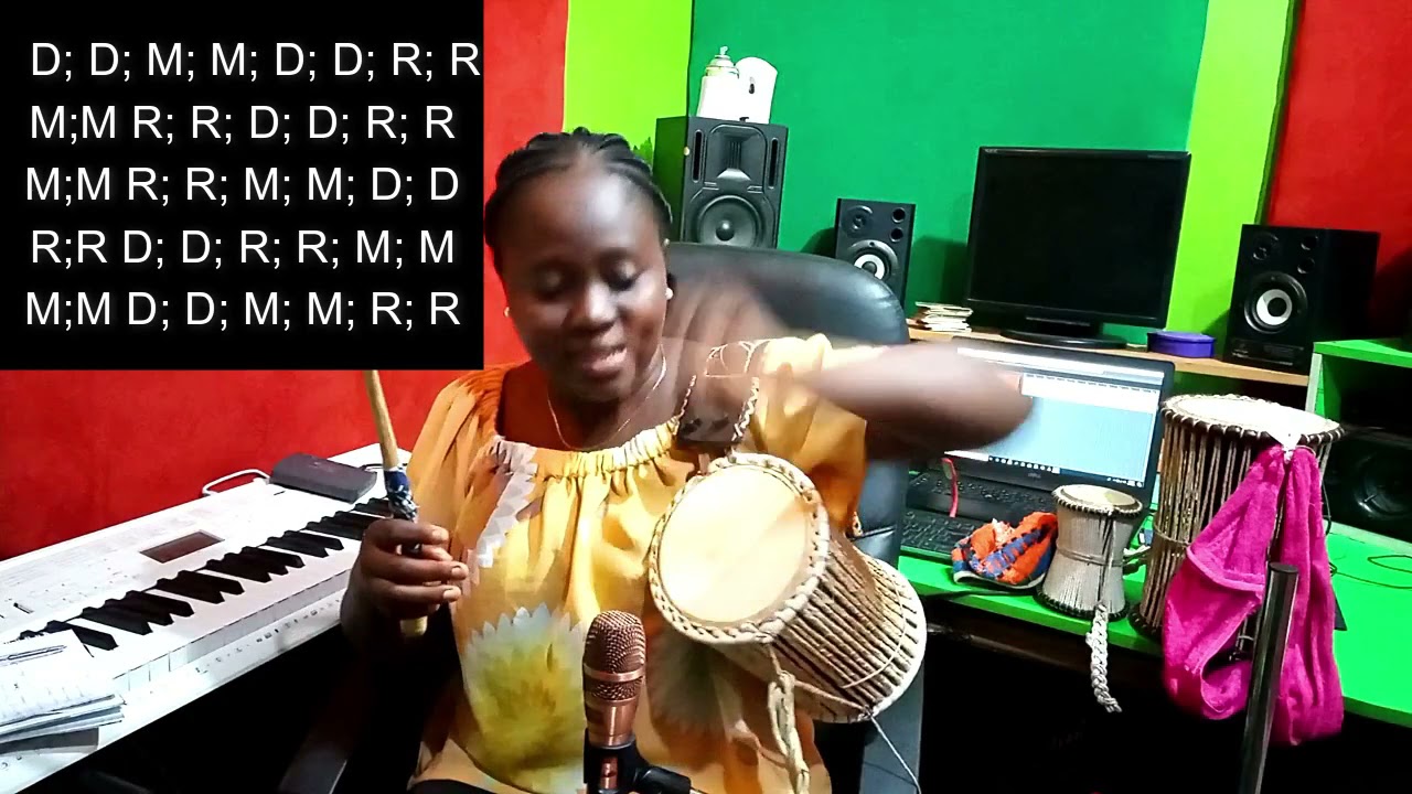 Talking Drum 103. (Gangan) For Basic Beginner part 3. #Ayandeola.