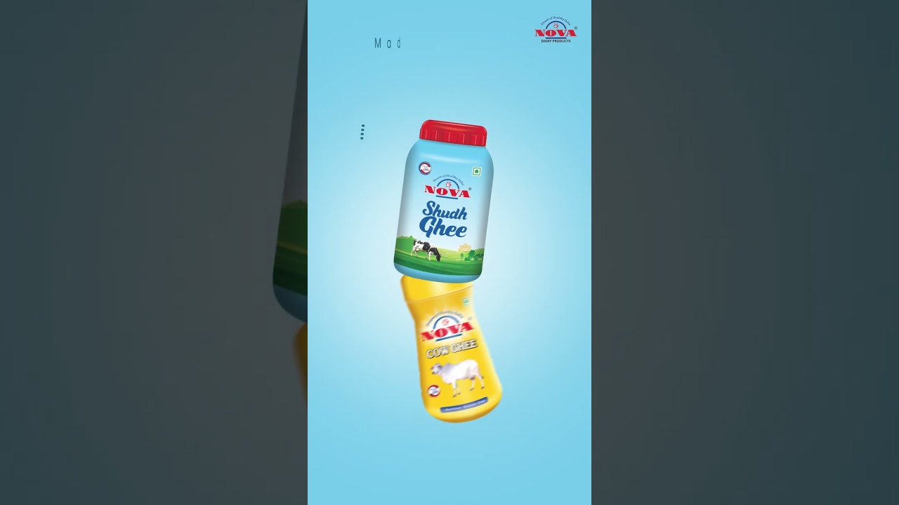 Experience the Shudh Desi Goodness of Nova Ghee🥄✨