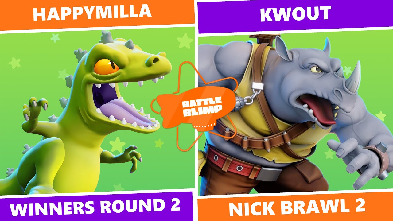 Battle Blimp 2: Winners Round 2 - HappyMilla (Reptar) Vs. Kwout (Rocksteady) NASB2