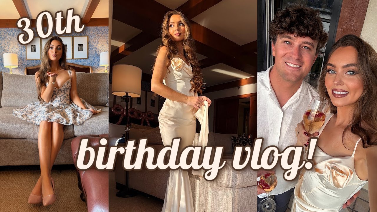 The Summer I Turned...30!🎂BIRTHDAY VLOG at Hotel Quintessence, Mont-Tremblant, Quebec 🇨🇦