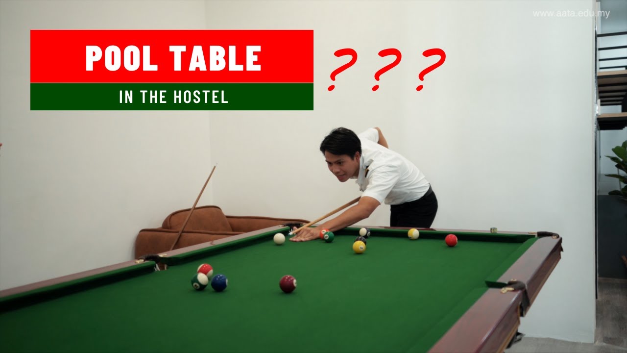 Pool table in the hostel ???  | Asia Aeronautical Training Academy