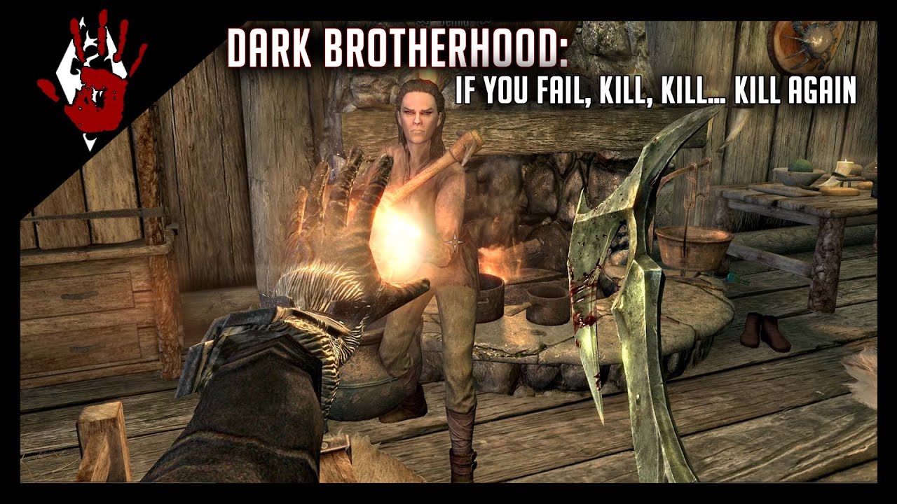 🗡️[3] If you Fail, Kill, Kill&hellip; Kill again | Dark Brotherhood | TES V: Skyrim