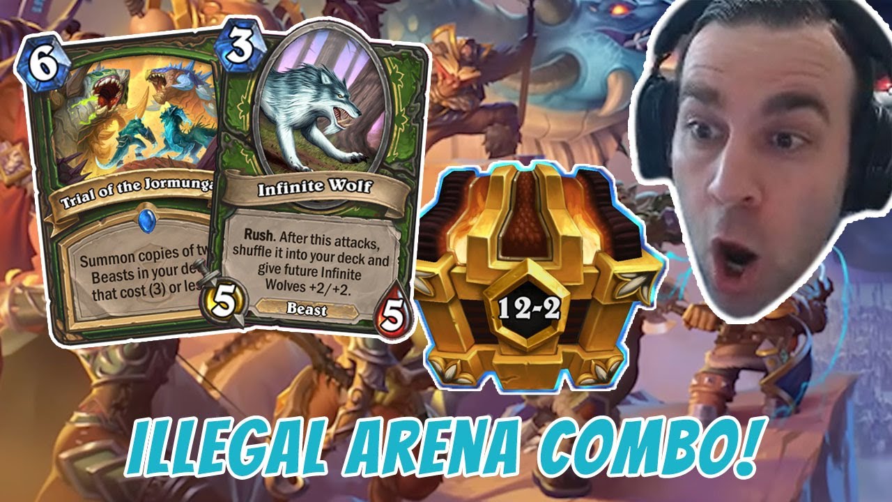 Infinite Wolf and Trial of the Jormungars is Meta BREAKING!!! - Hearthstone Arena