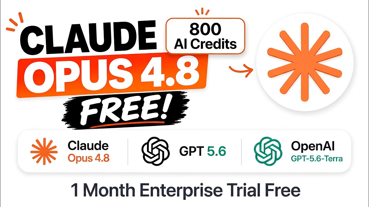 БЕСПЛАТНЫЙ доступ к GPT-5.6 и Claude Opus 4.8 &mdash; Полный Enterprise-функционал без карты | Способ 2026