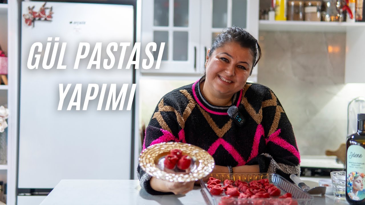 GÜLLÜ PASTA YAPIMI