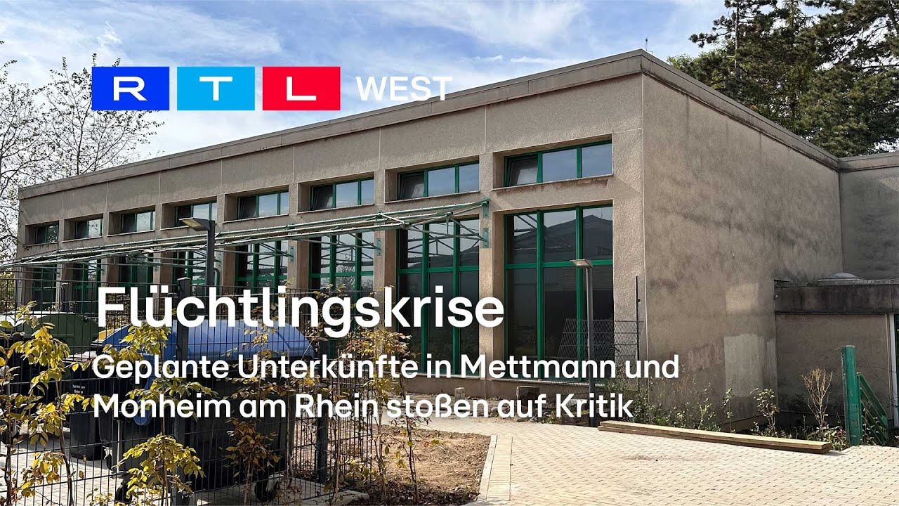 Flüchtlingskrise: Geplante Unterkünfte stoßen auf Kritik | RTL WEST, 27.09.2023