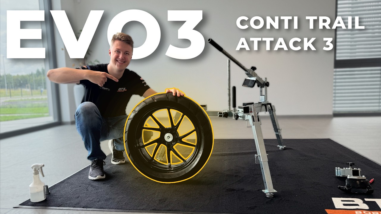 Wie wechselt man den GS Hinterreifen? So gehts mit dem EVO3®!