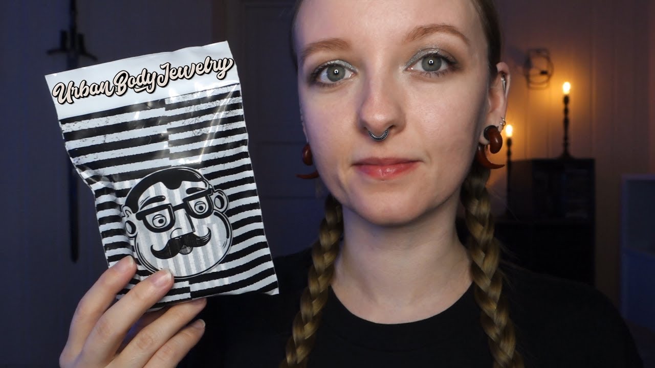 Urban Body Jewelry Unboxing: SPIRAL HOOPS for stretched ears