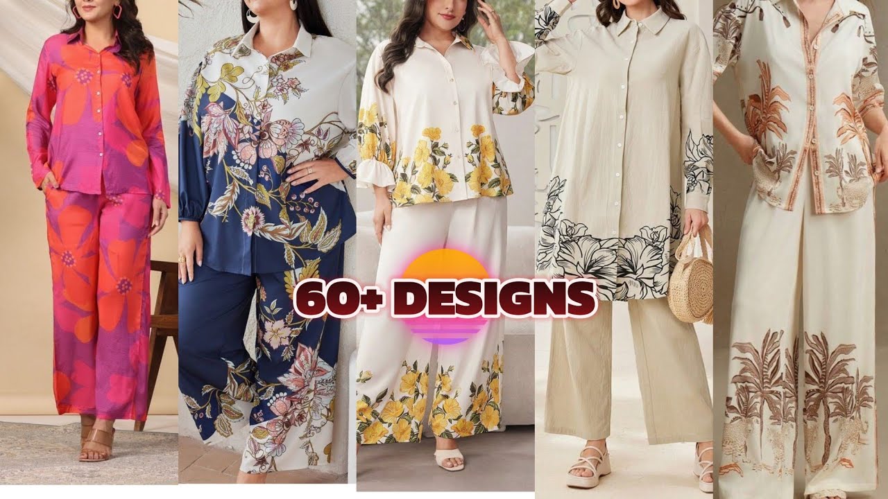 🤩Tranding co ord set dress design ideas/cord set suit design for woman/coat set