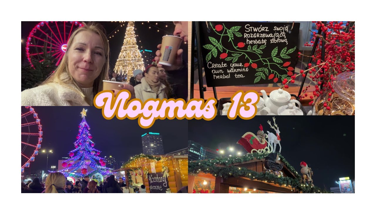 VLOGMAS 13 / JARMARK WARSZAWSKI / ŚNIADANIE W HOTEL MERCURY KWINTESENCJA SMAKU