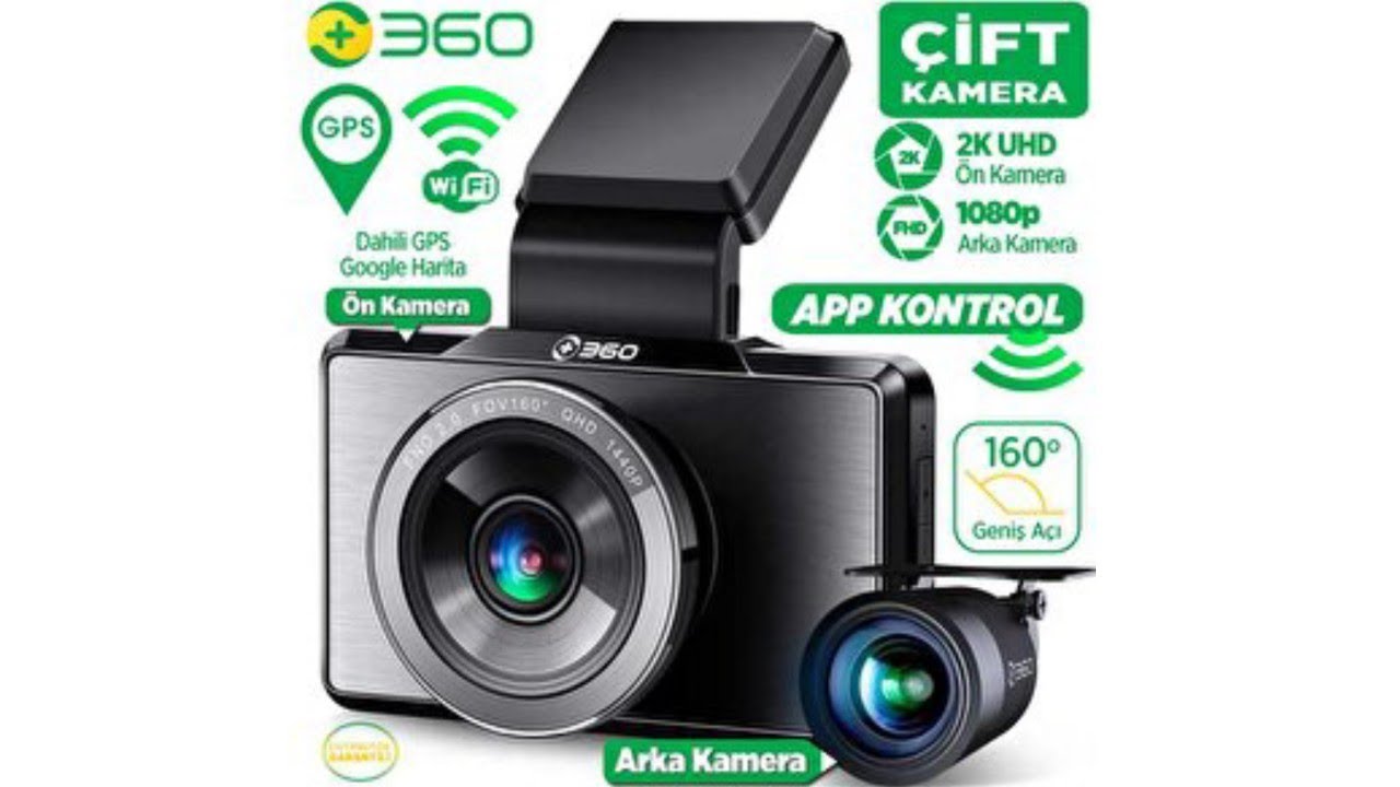 ARAÇ İÇİ KAMERA, 360 G500H, KAYIT SIRASINDA TRAFİK KAZASI YAŞADIK!!!