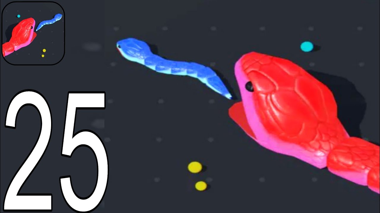 Snake Clash - Gameplay Walkthrough Part 25 Tutorial NEW Mobile Game (Android,ios)