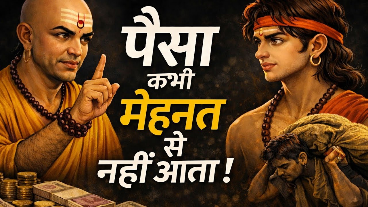 गधे की तरह मेहनत करना बंद करो! पैसा कभी मेहनत से नहीं आता | Chanakya Niti