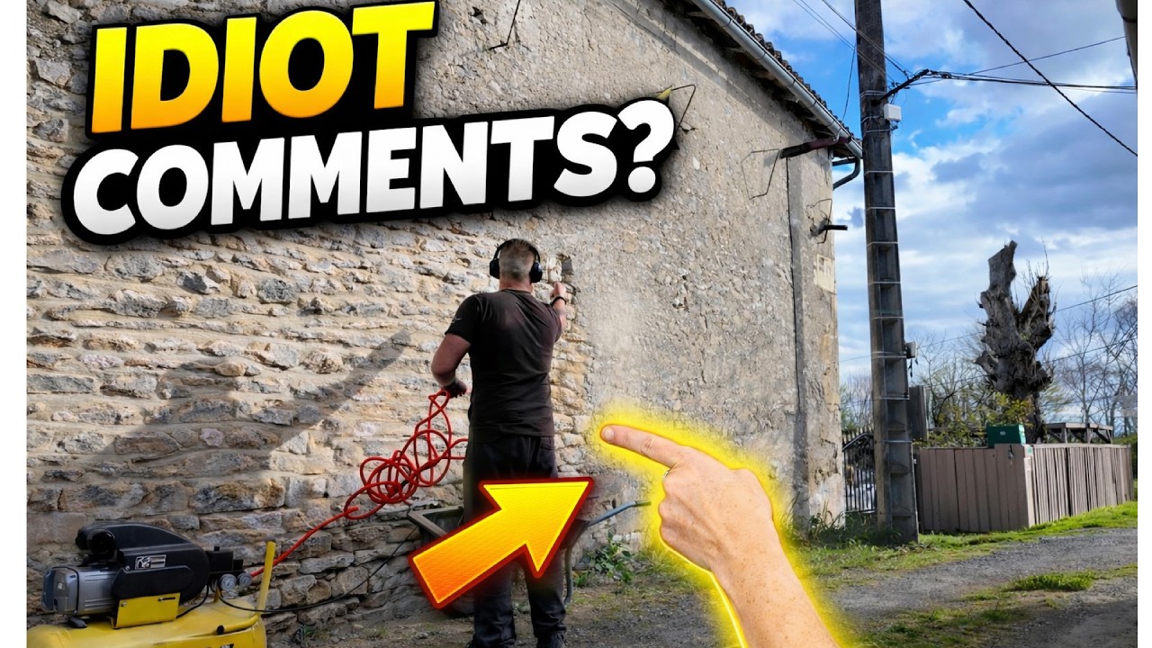 Renovating Our French House 🇫🇷 | Repointing Progress, A Place in the Sun News & Trolls!