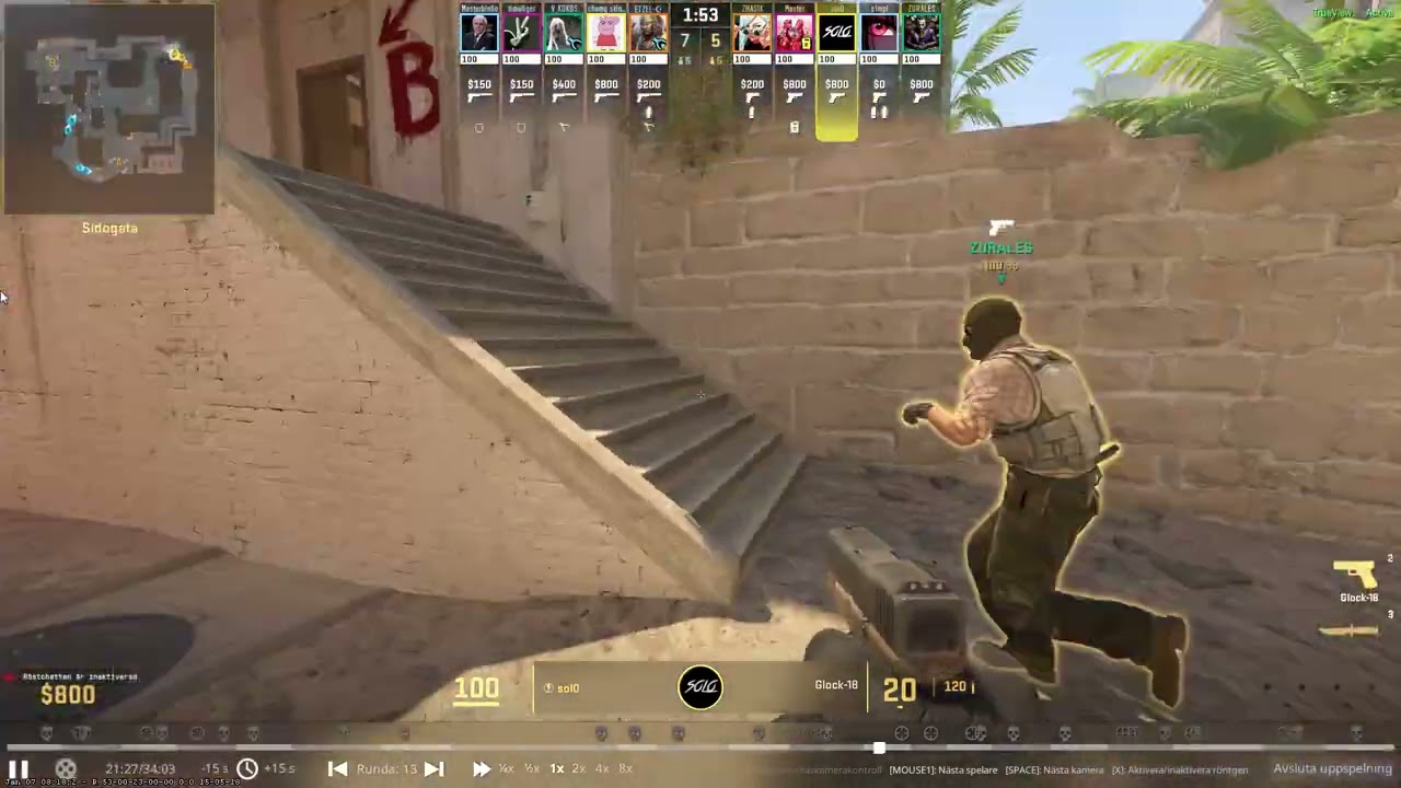 Counter Strike 2 MIRAGE GOOD MATCH