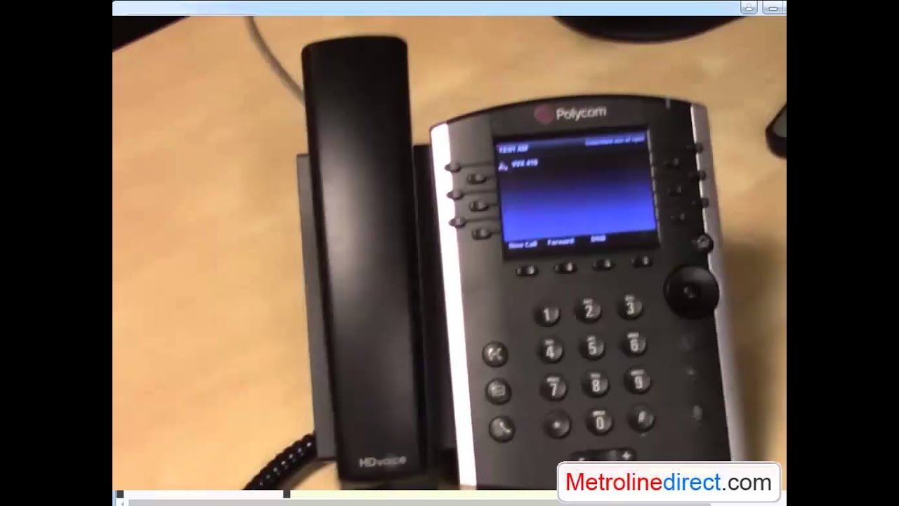 Polycom VVX: How To factory reset Polycom VVX IP phones