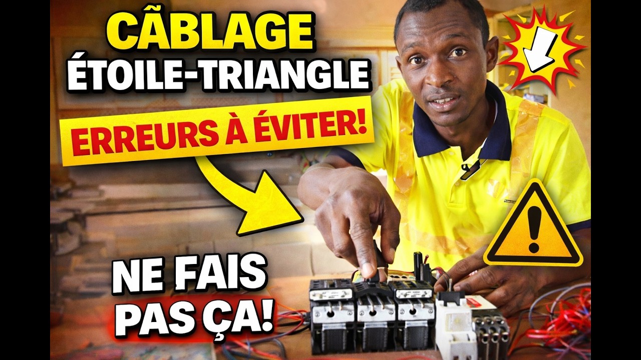 Star Delta Wiring Explained — câblage réel étape par étape
