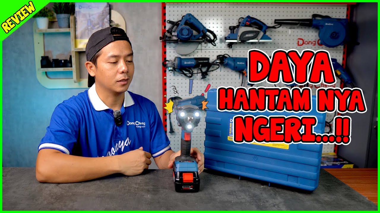 Murah Tapi Sadis! Dongcheng DCPB598 Buka Baut Roda 600Nm Santuy!! 🔥