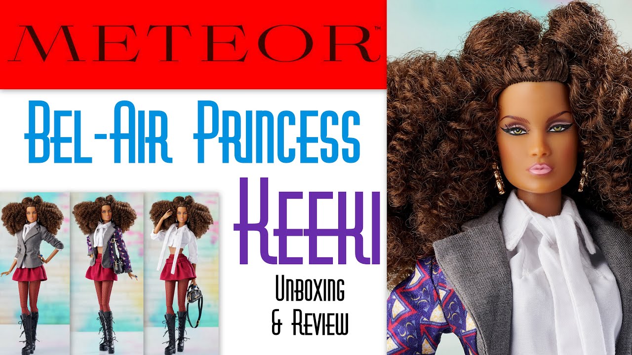 📓 BEL-AIR PRINCESS KEEKI STAY TUNED EVENT METEOR DOLL 👑 ECW 🌎 UNBOXING & REVIEW BEL AIR