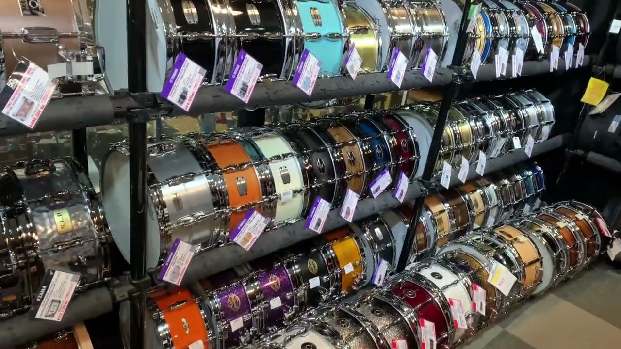 The Cheapest Drum Shop In Tokyo(Drum Station)