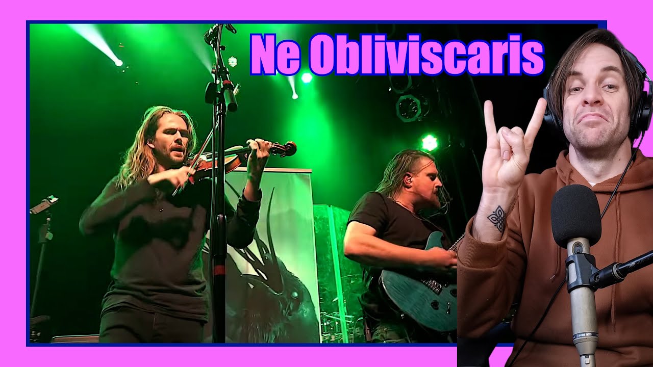 Ne Obliviscaris - And Plague Flowers the Kaleidoscope live /// 1ST TIME REACTION