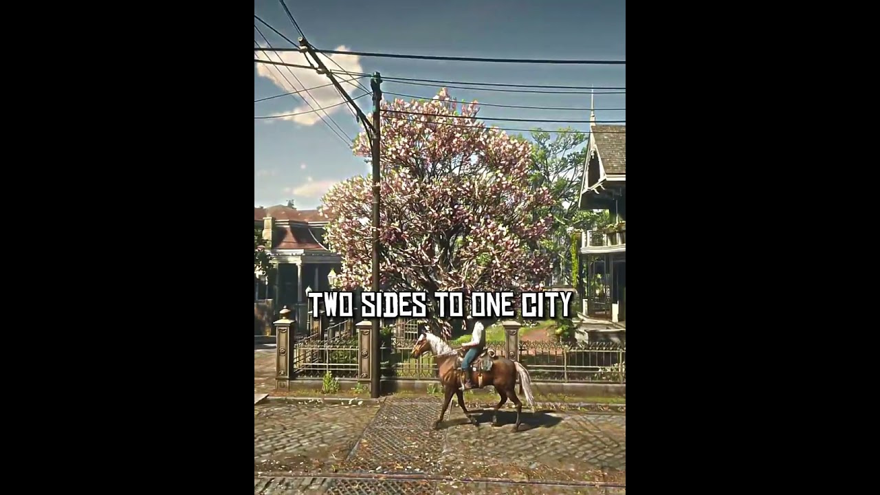 The Two Sides Of Saint Denis are Sad - #rdr2 #shorts