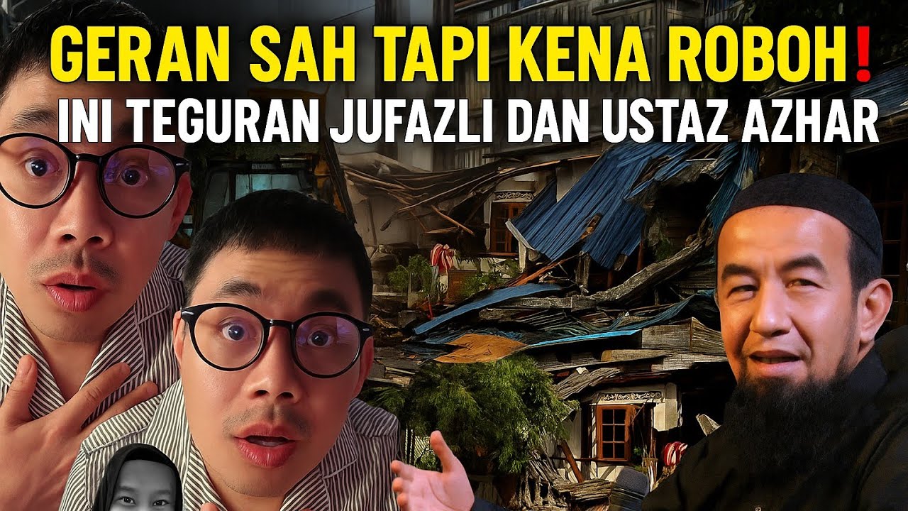 ISU KG SUNGAI BARU‼️PADU TEGURAN JUFAZLI DAN USTAZ AZHAR IDRUS 