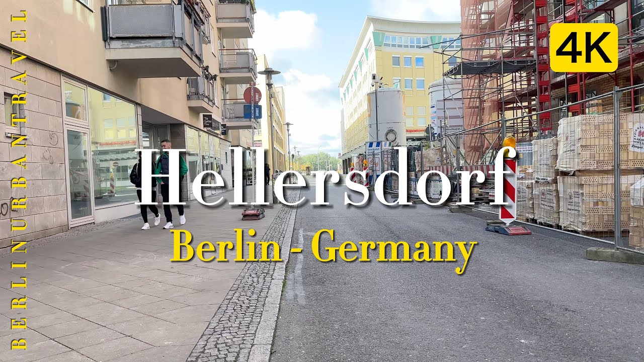 Berlin - Hellersdorf | Germany 4K 🇩🇪 Walking Tour