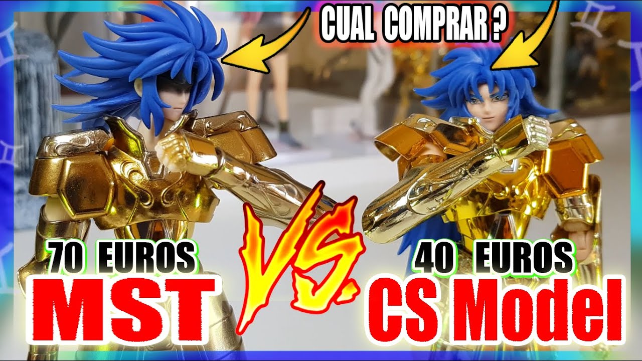 Saint Seiya ♊︎ GEMINIS SAGA Y KANON CS MODEL de 40$